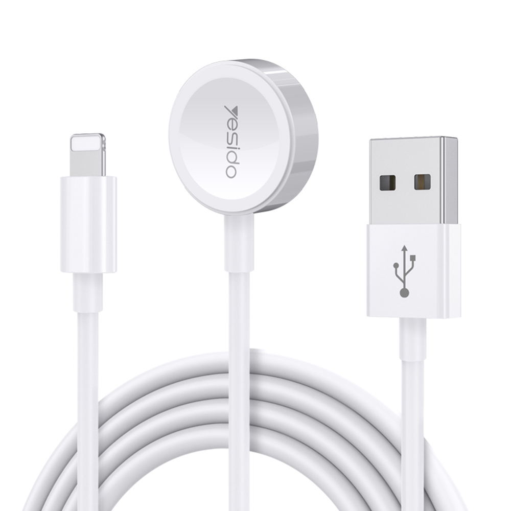 Yesido - Wireless Charging Cable (CA70) - 2in1 USB to Lightning