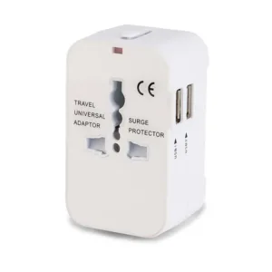 Techsuit - Travel Adapter (HHT202) - 2 x USB