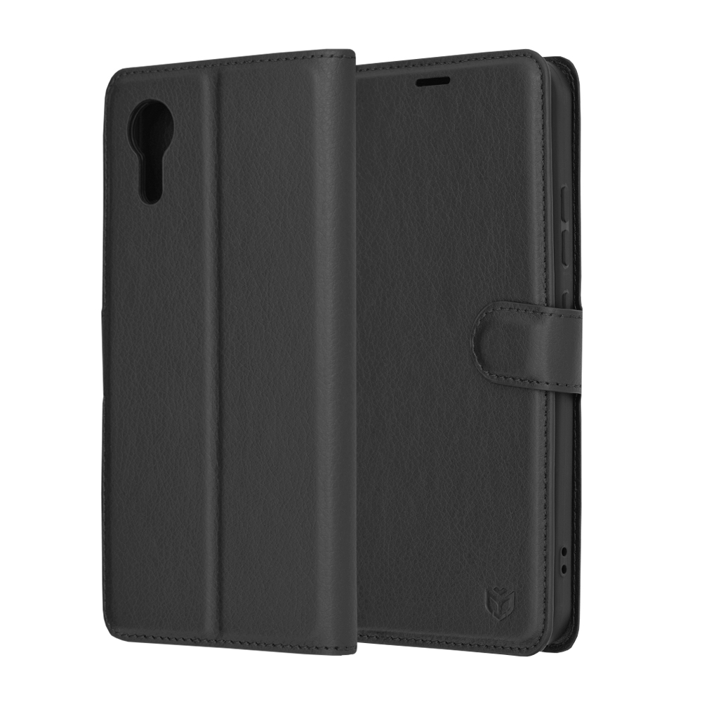 Techsuit - Leather Folio - Samsung Galaxy Xcover7 - Black