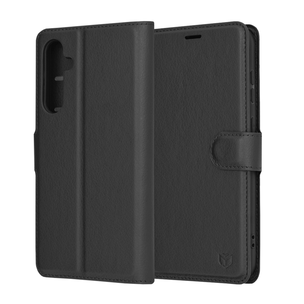 Techsuit - Leather Folio - Samsung Galaxy S23 FE - Black