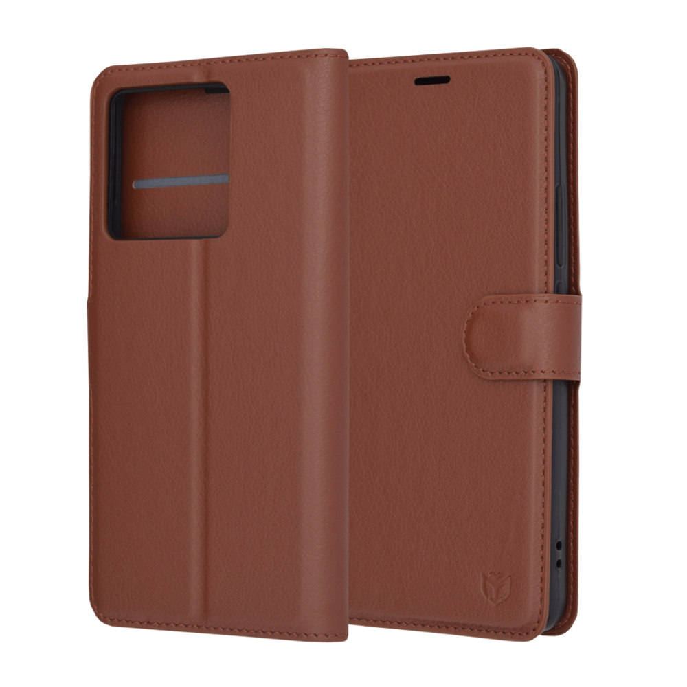 Techsuit - Leather Folio - Xiaomi 13T / 13T Pro - Brown