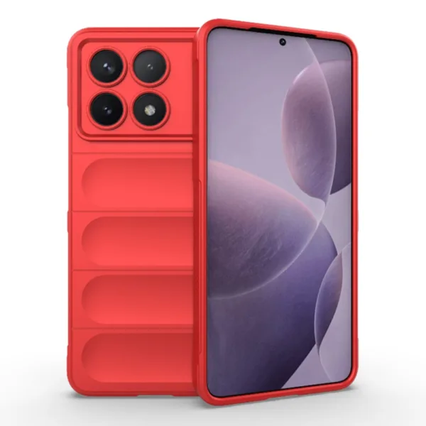 Techsuit - Magic Shield - Xiaomi Poco F6 Pro - Red