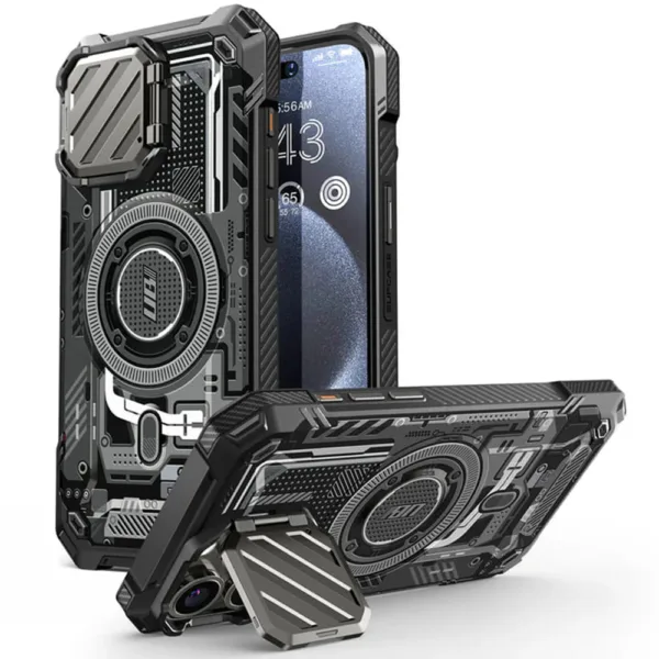 Supcase - Unicorn Beetle XT MagSafe - iPhone 15 Pro Max - Black Circuit