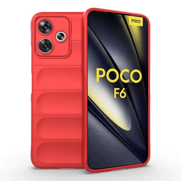 Techsuit - Magic Shield - Xiaomi Poco F6 - Red