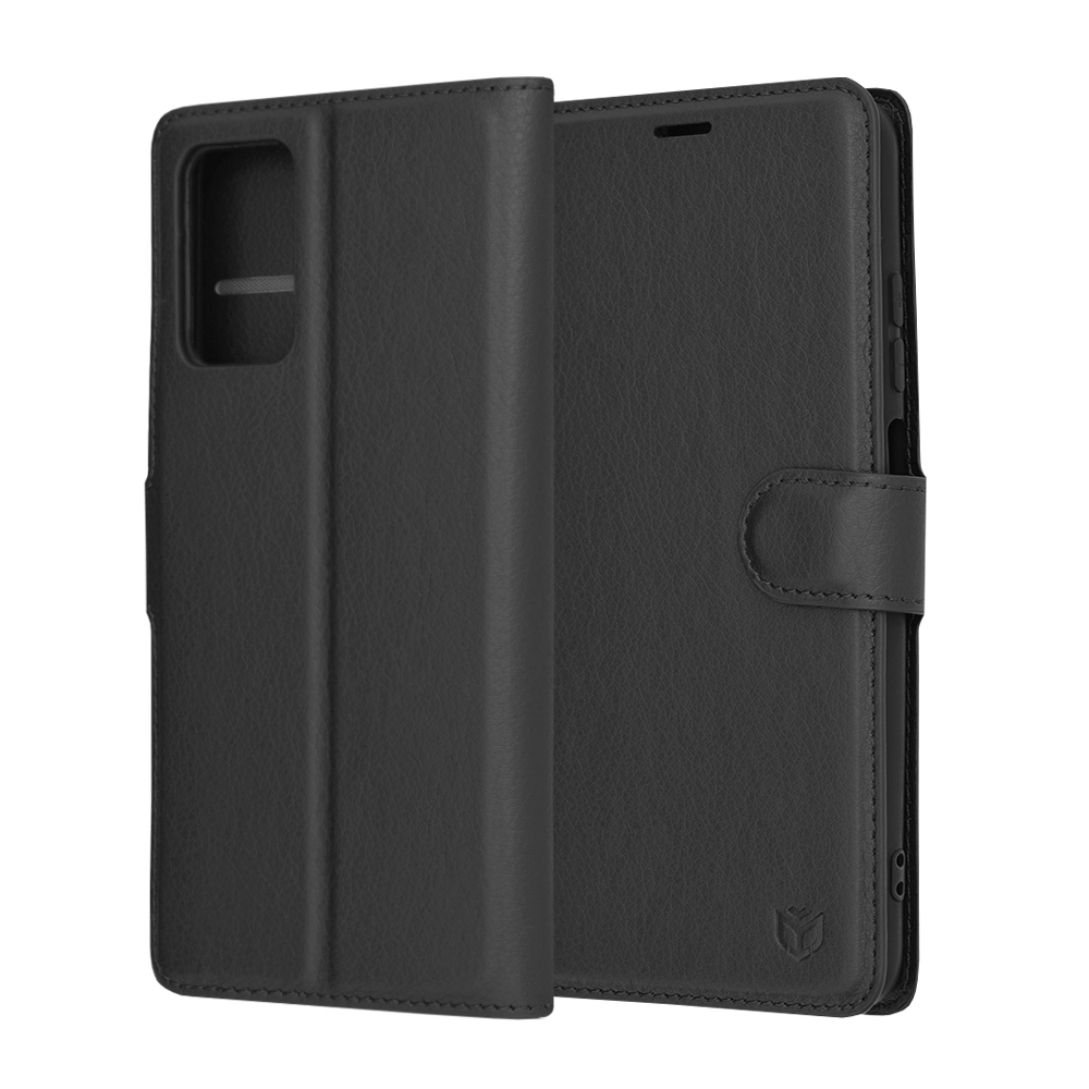 Techsuit - Leather Folio - Xiaomi Redmi 10 / Redmi 10 2022 - Black