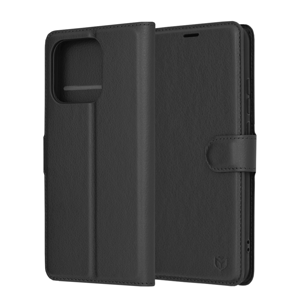 Techsuit - Leather Folio - Xiaomi Redmi 12C - Black