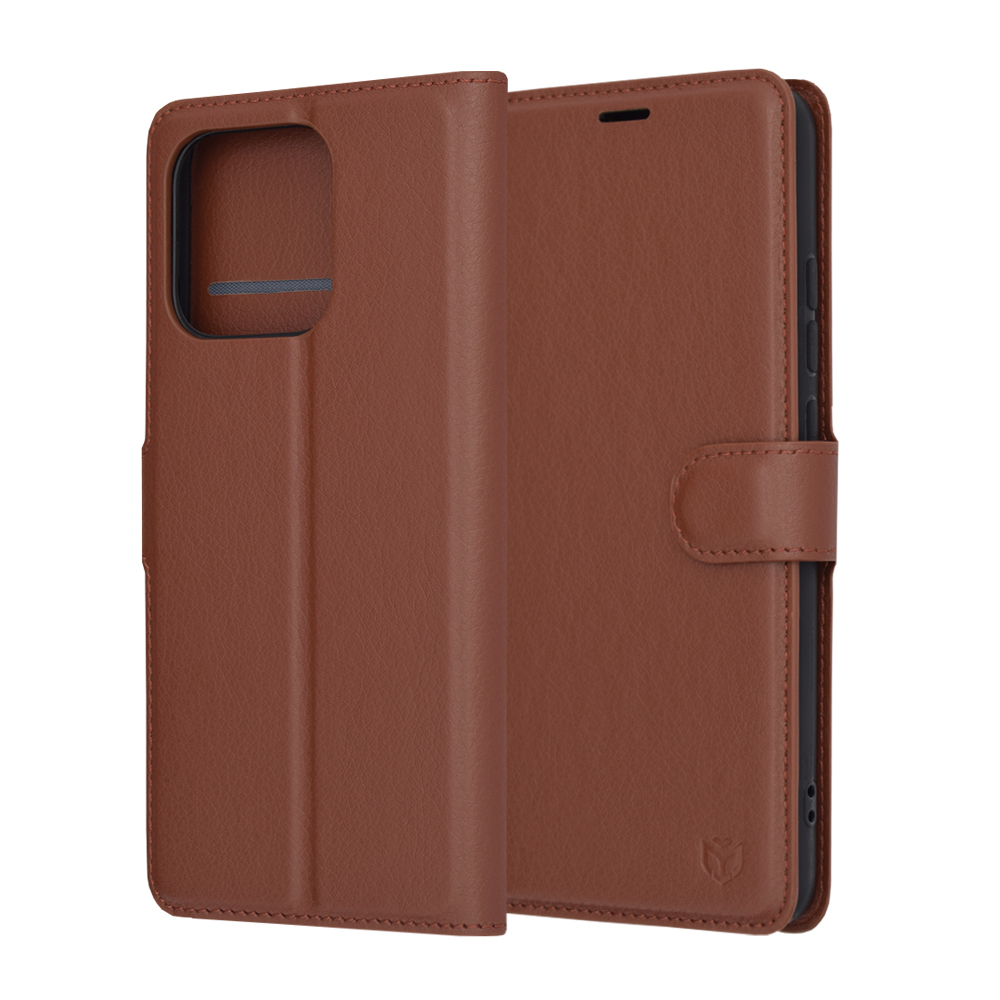 Techsuit - Leather Folio - Xiaomi Redmi 12C - Brown