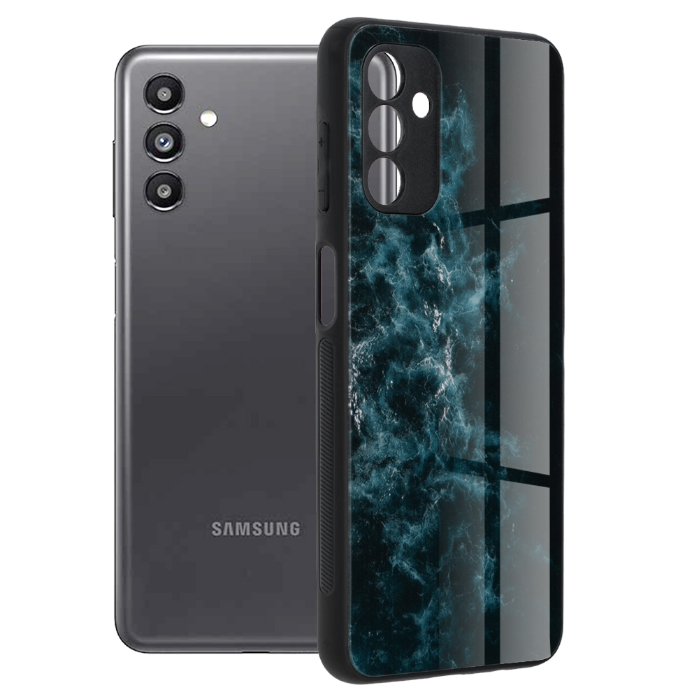 Techsuit - Glaze Series - Samsung Galaxy A13 5G / A04s - Blue Nebula