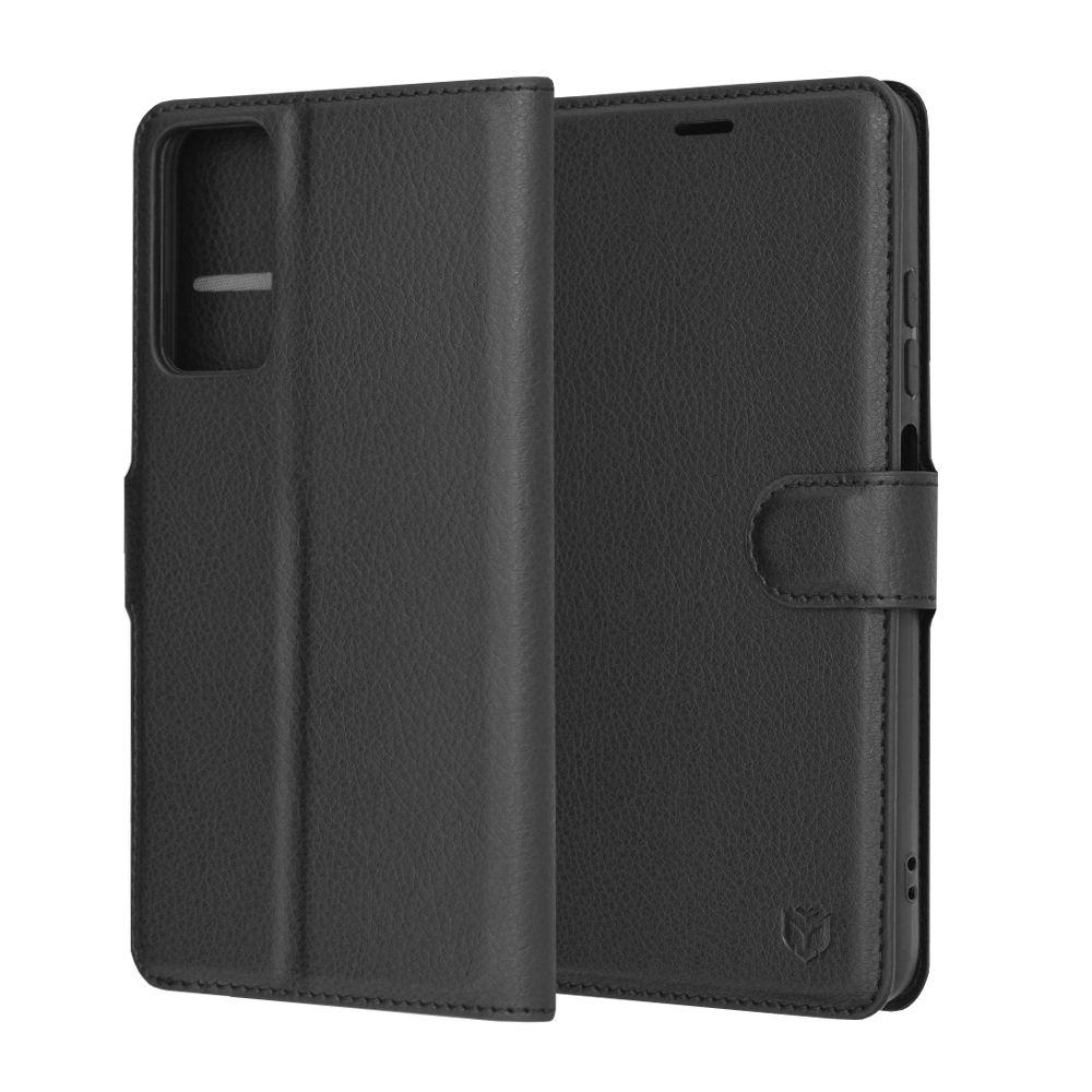 Techsuit - Leather Folio - Xiaomi Redmi Note 11 / Note 11S - Black