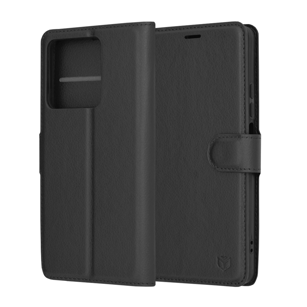 Techsuit - Leather Folio - Xiaomi Redmi Note 13 5G - Black