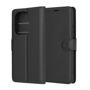 Techsuit - Leather Folio - Xiaomi Redmi Note 13 Pro 4G / Poco M6 Pro 4G - Black