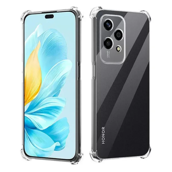 Techsuit - Shockproof Clear Silicone - Honor 200 Lite - Clear