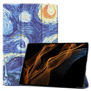 Techsuit - FoldPro - Samsung Galaxy Tab S8 Ultra / S9 Ultra / S10 Ultra - Starry Night