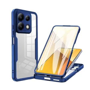 Techsuit - ColorVerse 360 Series + Screen Protector - Xiaomi Poco X6 Pro - Blue