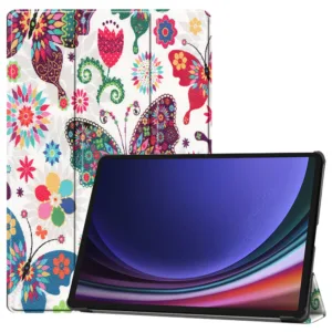 Techsuit - FoldPro - Samsung Galaxy Tab S9 Plus / S9 FE Plus / S10 Plus / S10 FE Plus - Butterfly