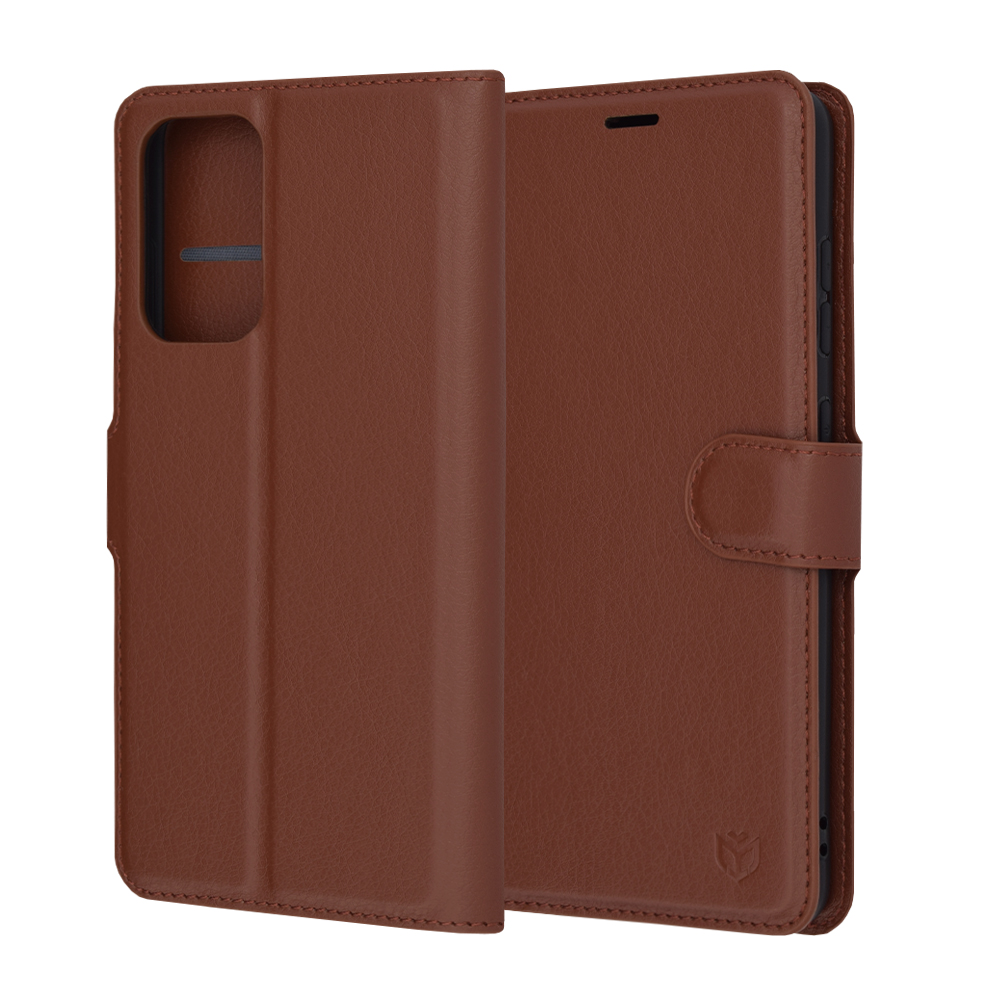 Techsuit - Leather Folio - Samsung Galaxy A52 4G / A52 5G / A52s 5G - Brown