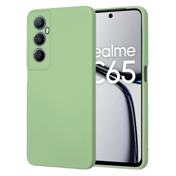 Techsuit - SoftFlex - Realme C65 - Mint Green