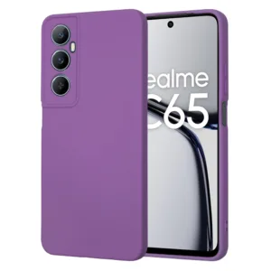 Techsuit - SoftFlex - Realme C65 - Purple