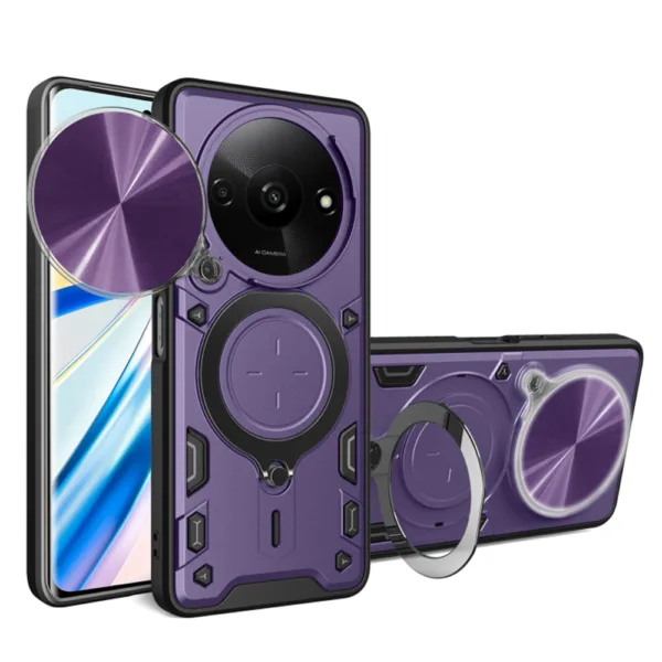 Techsuit - CamGuard Pro - Xiaomi Redmi A3 - Purple