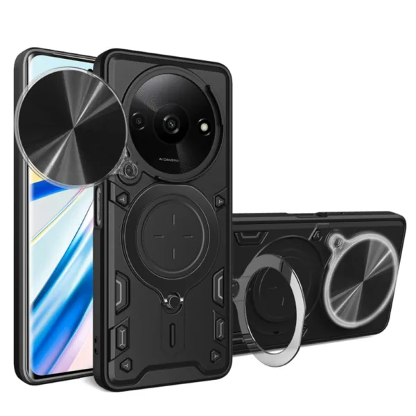 Techsuit - CamGuard Pro - Xiaomi Redmi A3 - Black