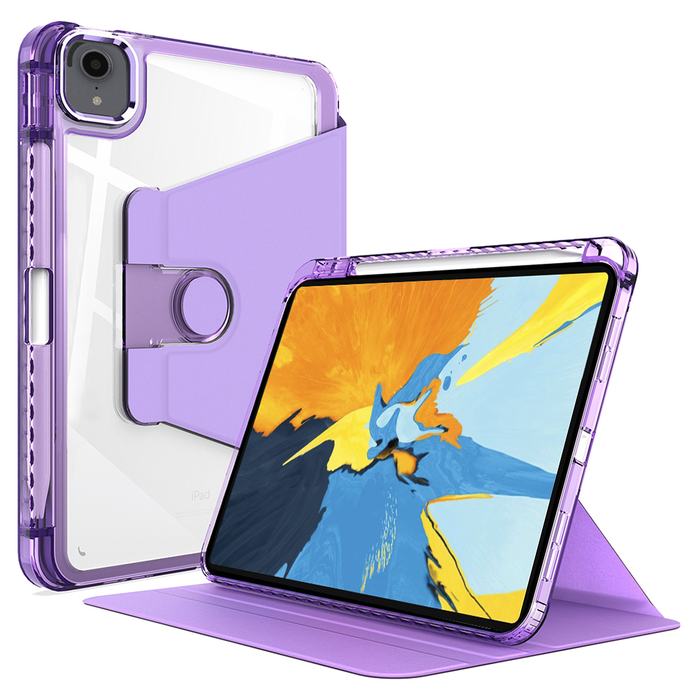 Techsuit - Crystal Vision - iPad Pro 11 (2018 / 2020 / 2021 / 2022) - Purple