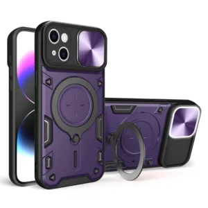 Techsuit - CamGuard Pro - iPhone 15 - Purple