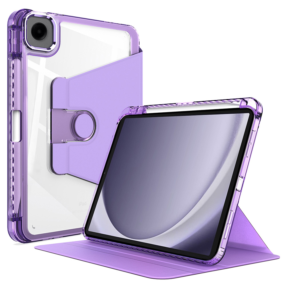 Techsuit - Crystal Vision - Samsung Galaxy Tab A9 Plus - Purple