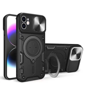 Techsuit - CamGuard Pro - iPhone 12 / iPhone 12 Pro - Black