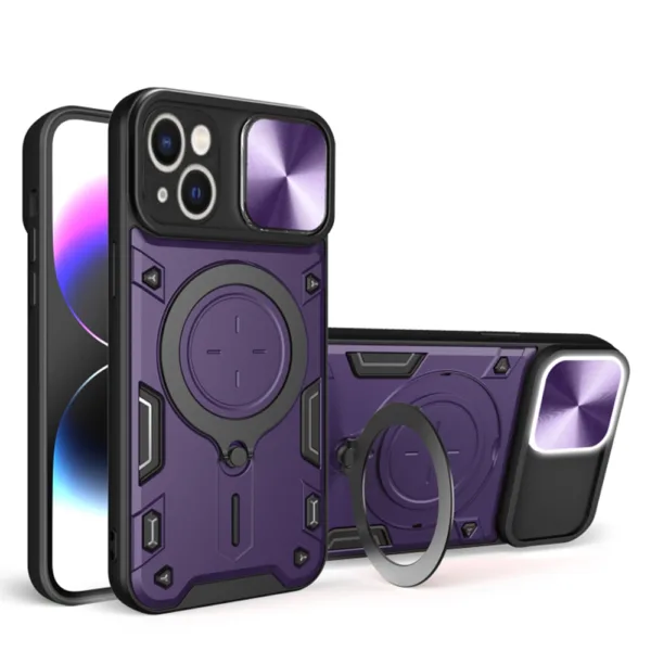 Techsuit - CamGuard Pro - iPhone 13 - Purple