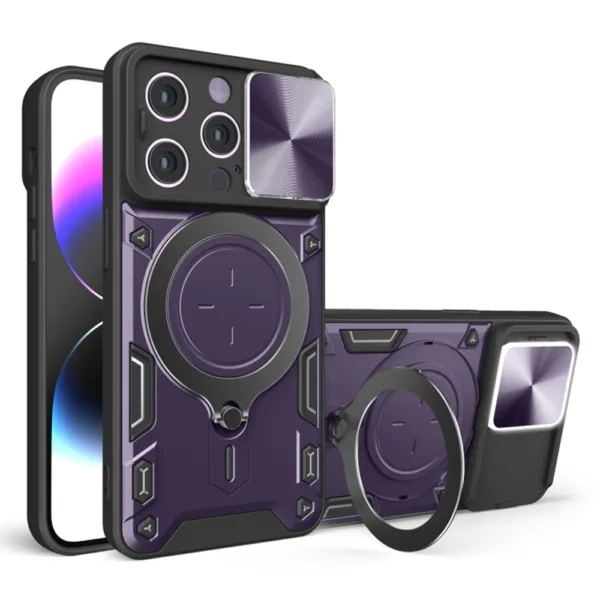 Techsuit - CamGuard Pro - iPhone 13 Pro - Purple