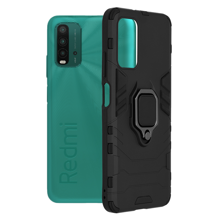 Techsuit - Silicone Shield - Xiaomi Redmi 9T / Redmi 9 Power - Black