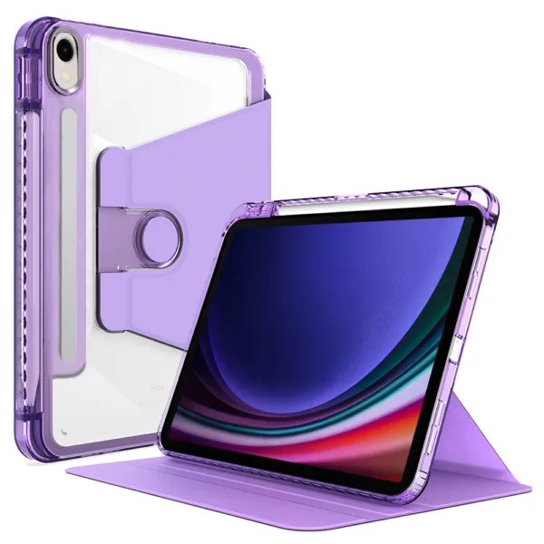 Techsuit - Crystal Vision - Samsung Galaxy Tab S9 / S9 FE - Purple