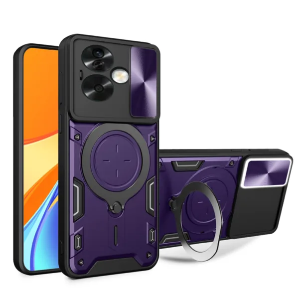 Techsuit - CamGuard Pro - Oppo A79 5G / OnePlus Nord N30 SE - Purple