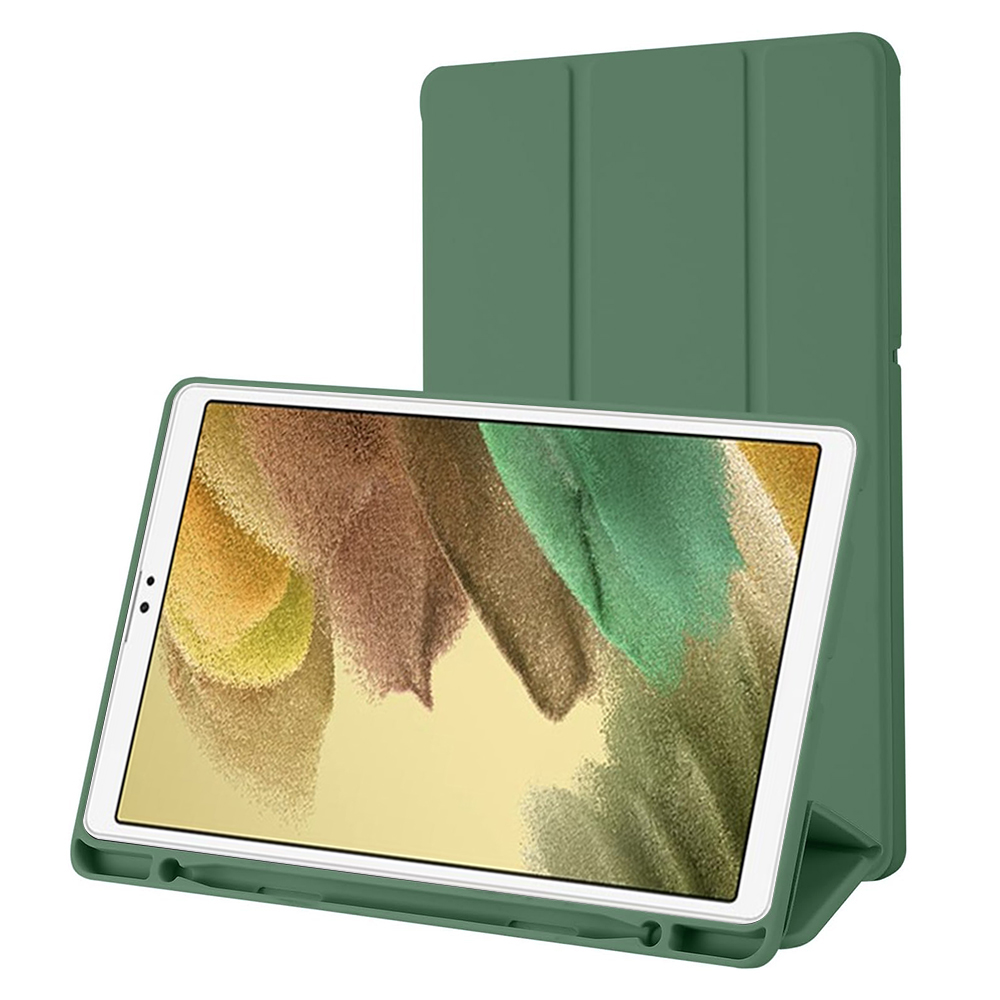 Techsuit - Flex Trifold (with Pencil Holder) - Samsung Galaxy Tab A7 Lite - Green