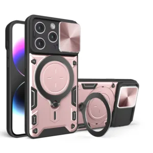 Techsuit - CamGuard Pro - iPhone 15 Pro Max - Rose Gold