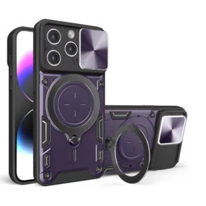 Techsuit - CamGuard Pro - iPhone 15 Pro Max - Purple