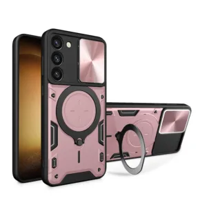 Techsuit - CamGuard Pro - Samsung Galaxy S23 Plus - Rose Gold