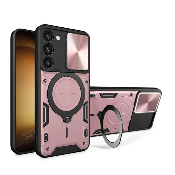 Techsuit - CamGuard Pro - Samsung Galaxy S23 Plus - Rose Gold