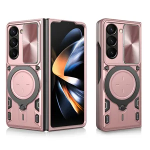 Techsuit - CamGuard Pro - Samsung Galaxy Z Fold5 - Rose Gold