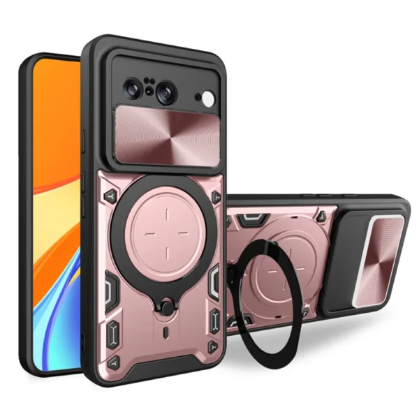 Techsuit - CamGuard Pro - Google Pixel 8 - Rose Gold