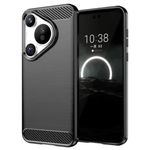 Techsuit - Carbon Silicone - Huawei Pura 70 - Black