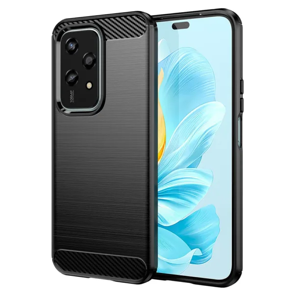 Techsuit - Carbon Silicone - Honor 200 Lite - Black