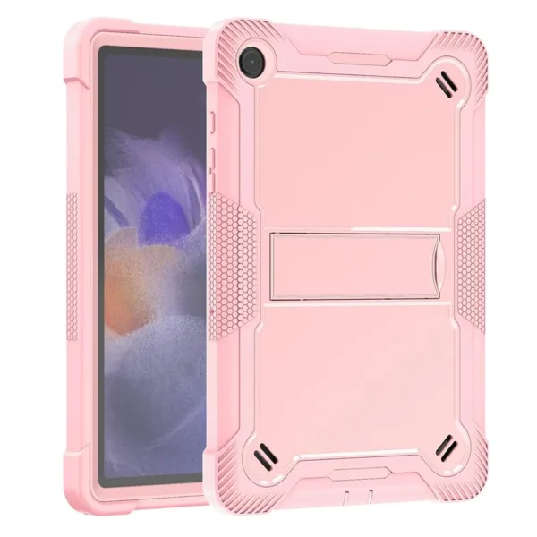 Techsuit - Rugged TabShell + Screen Protector - Samsung Galaxy Tab A9 Plus - Rose Gold