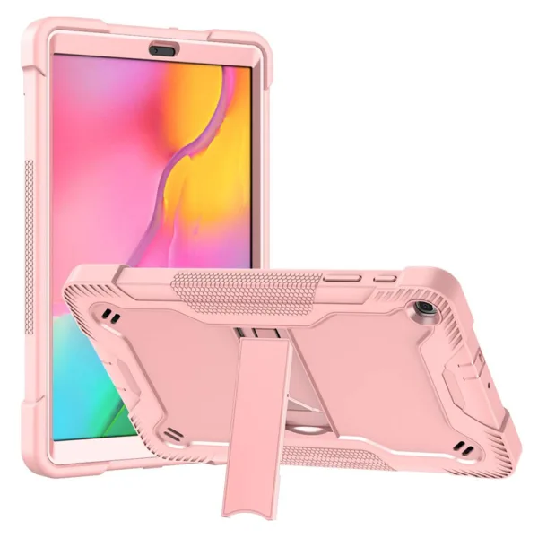 Techsuit - Rugged TabShell + Screen Protector - Samsung Galaxy Tab A 10.1 2019 T510/T515 - Rose Gold