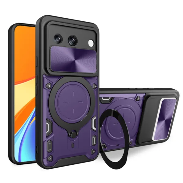 Techsuit - CamGuard Pro - Google Pixel 8a - Purple