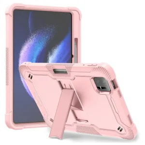 Techsuit - Rugged TabShell + Screen Protector - Xiaomi Pad 6 / Pad 6 Pro - Rose Gold