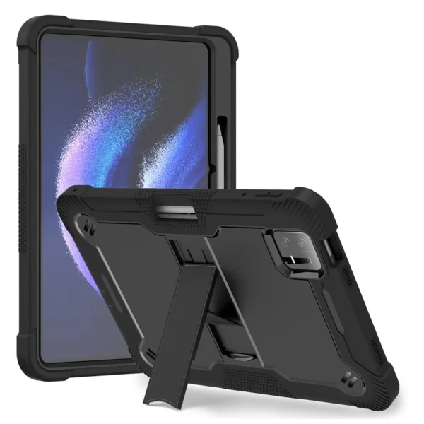 Techsuit - Rugged TabShell + Screen Protector - Xiaomi Pad 6 / Pad 6 Pro - Black