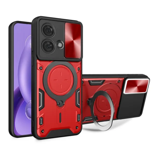 Techsuit - CamGuard Pro - Motorola Edge 40 Neo - Red