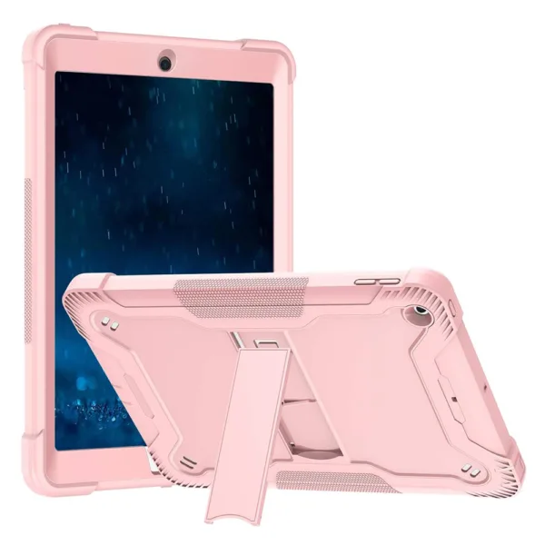 Techsuit - Rugged TabShell + Screen Protector - iPad 9.7 (2017 / 2018) - Rose Gold