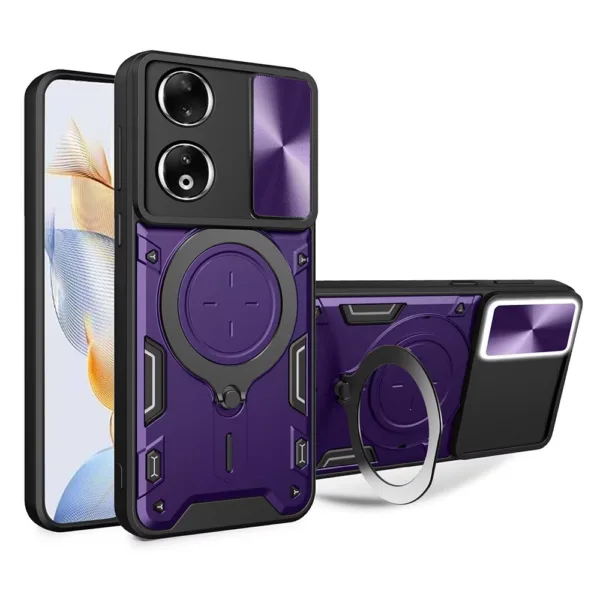 Techsuit - CamGuard Pro - Honor X7b / X7b 5G / 90 SMART - Purple